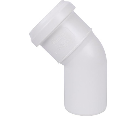Отвод ПП 40* 45° Sinikon Comfort