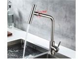 Смеситель для кухни SUS-017 из нержавеющей стали Zerix