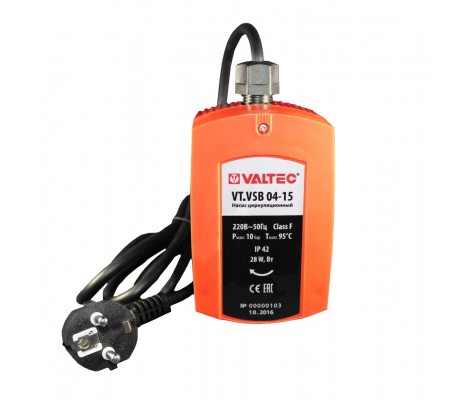 Циркуляционный насос для отопления для ГВС VSB 04-16 VSB.004.15.0 Valtec