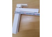 Смеситель д/умывальника PLAMIX KUBUS-001 HIGH SET White