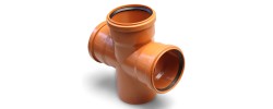 Крестовина 110/110/110/90° рыжая RTP