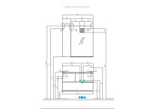 Тумба подвесная 85, Терра 85 Дуб Кантри/Антрацит Aquaton