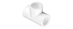 Тройник 25*20*20 белый PP-R RTP
