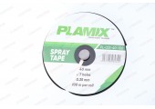Лента туман d 40мм, 7 отверстий, 0,35 мм, бухта 100м PL-033-40-100 Plamix