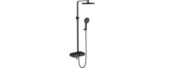Душевая система G2495-2 хром черный Gappo