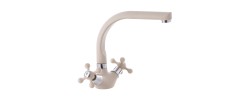 Смеситель для кухни Color 273 буксовый Beige Light Mixxus
