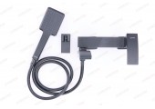 Смеситель для ванны G3207-6 черный Gappo