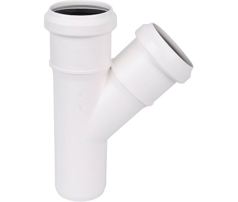 Тройник ПП 40/40 * 45° Sinikon Comfort 