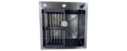 Мойка из нержавеющей стали, черный KN505008 Dikalan