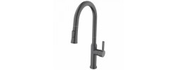 Смеситель д/кухни MIXXUS PREMIUM PULL 014 GRAPHITE Ø35 (8 шт/ящ)