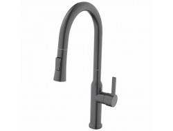 Смеситель д/кухни MIXXUS PREMIUM PULL 014 GRAPHITE Ø35 (8 шт/ящ)