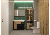 Унитаз-компакт A2802, безободковый, сиденье тонкое ДП, крепления Eva Gold