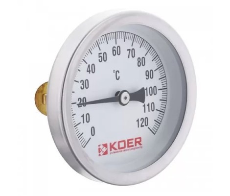 Термометр накладной с погружной KT.672A KOER