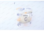 Кран пластиковый шаровый 63 латунный шар стандарт серый RTP