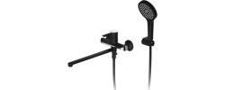 Смеситель для ванны G2203-6 черный Gappo