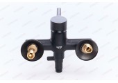 Смеситель для ванны G2203-6 черный Gappo