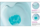 Унитаз подвесной Parva New Clean On дюро Litting белый, безободковый Cersanit