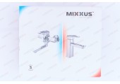 Смеситель для ванны Nobel 009 короткий Ø35 Euro Mixxus