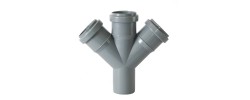 Крестовина 50/50/50/45° Euro Plast