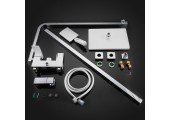 Душевая система G2407-30 хром белый Gappo
