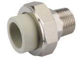 Разборное соединение 25 * 3/4 н VALFEX серый