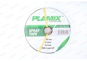 Лента туман d 32мм, 5 отверстий, 0,22 мм, бухта 200м PL-033-32-200 Plamix
