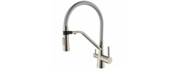 Смеситель д/кухни MIXXUS PREMIUM MAGNET 021 SS COLOR REFL.GREY Ø35 (8 шт/ящ)