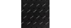 Штора для ванной Бриллиант из полиэстера Ромб-чёрная 180x180 VILINA