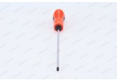 Отвертка крестовая Мастер №1 200мм CrV с двухкомпонентной ручкой Santool