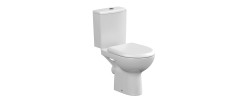 Унитаз-компакт Nature New Clean On 011 безободковый, микролифт, дюропласт Cersanit