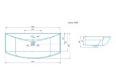 Умывальник Стиль 1050 Kirovit