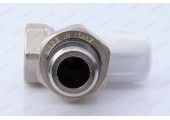 Кран радиаторный ICMA нижний угловой 805 + 940 (антипротечка) 1/2