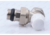 Кран радиаторный ICMA нижний угловой 805 + 940 (антипротечка) 1/2