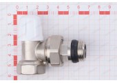 Кран радиаторный ICMA нижний угловой 805 + 940 (антипротечка) 1/2