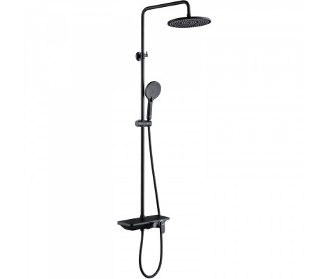 Душевая система G2495-5 хром черный Gappo