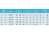 Кран шаровый 40 PN16 фланцевый Temper