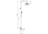Душевая система G2491 хром Gappo
