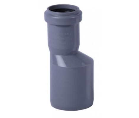 Редукция 50/40/180° серая Euro Plast