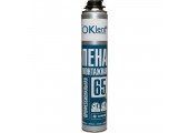 Пена профессиональная монтажная 65 зимняя 860 гр Oklent