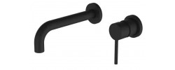 Смеситель д/умывальника нерж/сталь MIXXUS SUS-111 INNER (BLACK)