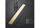 Трап-лоток 80 см золото сухой +гидрозатвор BAD488002GP TIM