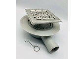 Трап 50 горизонтальный 15*15 с сухим затвором BAD661502 TIM