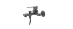Смеситель д/ванны корот. MIXXUS PREMIUM KUBUS 009 EURO GRAPHITE