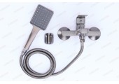 Смеситель д/ванны корот. MIXXUS PREMIUM KUBUS 009 EURO GRAPHITE