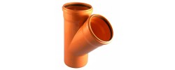 Тройник   200 * 200 * 45*  (рыжий)  FLEXTRON  (3 шт)  
