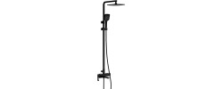 Душевая система G2417-6 хром черный Gappo