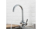 Смеситель для кухни SUS-021 из нержавеющей стали Zerix