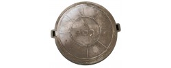 Люк тяжелый 5т С (ДН650/ДВ580хВ115) КОРИЧНЕВЫЙ