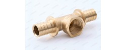 Тройник аксиальный 25-3,5 х 3/4