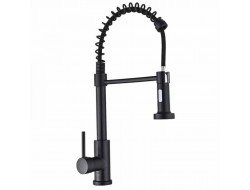 Смеситель д/кухни MIXXUS PREMIUM SPRING 017 BLACK Ø35 (8 шт/ящ)